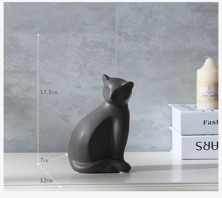 Креативный керамический домашний чайный набор с изображением кота из