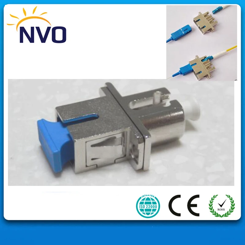 SC LC SM SX волоконно оптический адаптер металлический корпус симплексный к