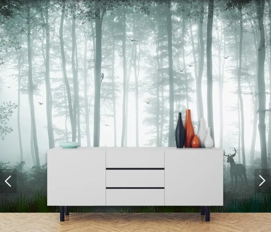 Лесной Лось животное вид настенная бумага 3D Настенная роспись для гостиной