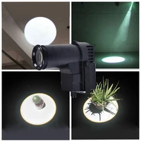 10w high power led dj stage spot effect led pinspot white color mini spotlight for discos party club pinspot black shell