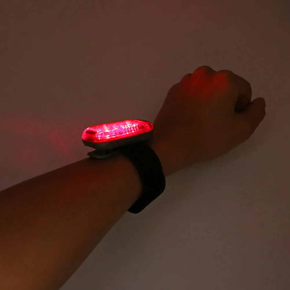 3/5 LED Mini Clip Light for Running Cycling Jogging Safety Warning Lamp Torch Flash Light+Battery For Pets | Лампы и освещение