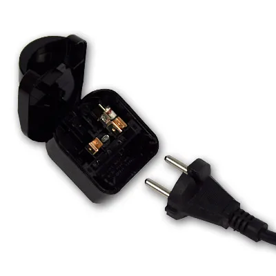 5A 2Pin ЕС 3Pin Британский разъём гнезда адаптер 2 шт. Бесплатная доставка ST 5