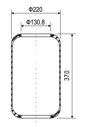 Пневматическая подвеска резиновые рессоры подходят для volvo 20540789 5 шт.|suspension