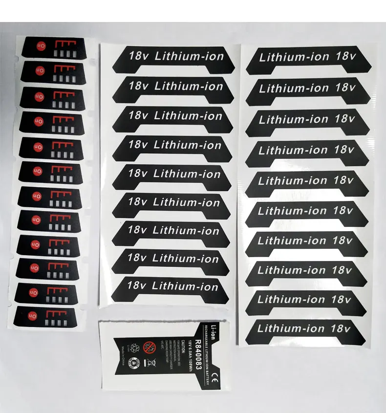 Нейтральная наклейка-нефирменная этикетка для всех типов инструментов