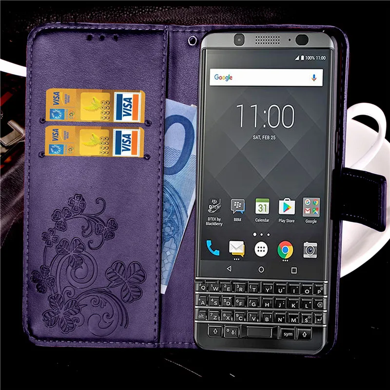 Чехол HATOLY для Blackberry KEYone Mercury откидной из искусственной кожи и ТПУ чехол DTEK70 Fundas |