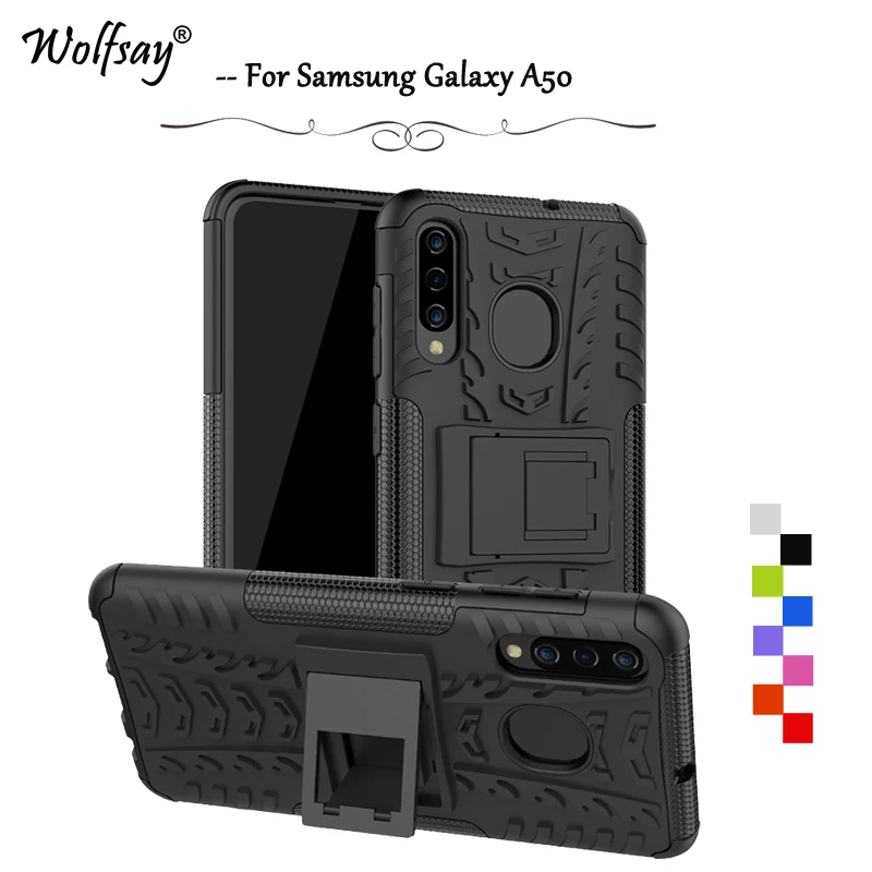 

Чехол для samsung Galaxy A50, противоударный резиновый жесткий чехол для телефона samsung Galaxy A50, задняя крышка для samsung A50 A 50