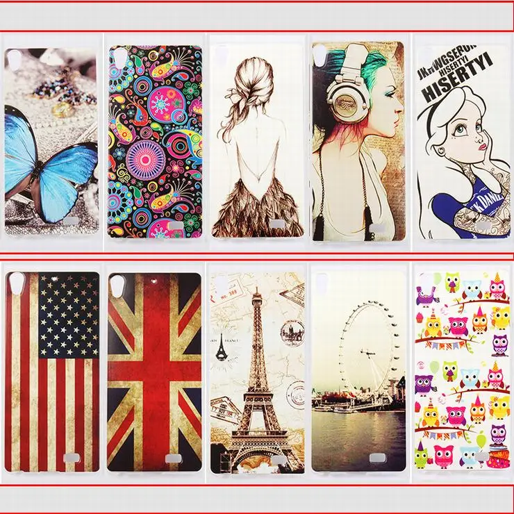 Original Colorful 3D Phone Case Silicone For Blu Vivo Air Cover Transparent Cellphone Soft TPU Shell Pattern |