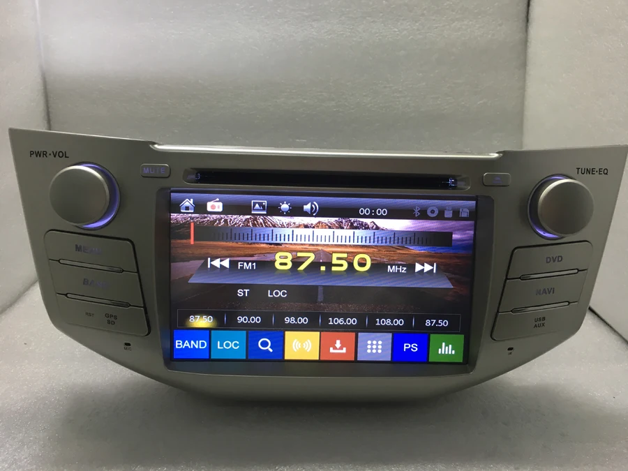 7 дюймов Автомобильный Радио 2 Din dvd-плеер для LEXUS RX300 RX330 RX350 RX400H gps навигация в тире автомобильный ПК Стерео ТВ Карта