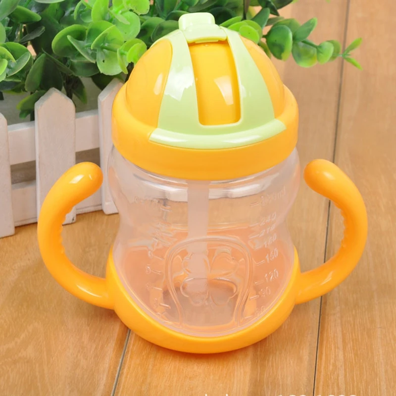 2019 Cute 280ML Baby Birthday Bottle Newborn Security PP Health High Temperature Resistant Cup Standard Learn Drinking Water | Мать и