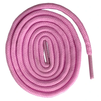11 pink 23,5 дюйма/60 см детские круглые шнурки 24 цвета - Цвет: 11 pink