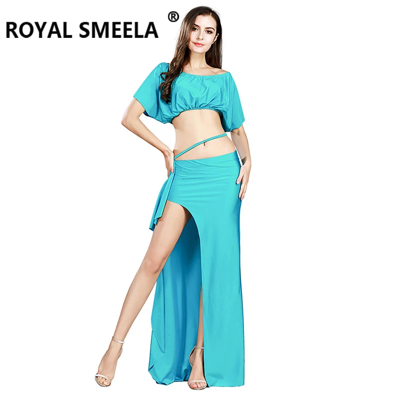 Для женщин комплект из 2 частей живота танцевальные костюмы для танца Одежда