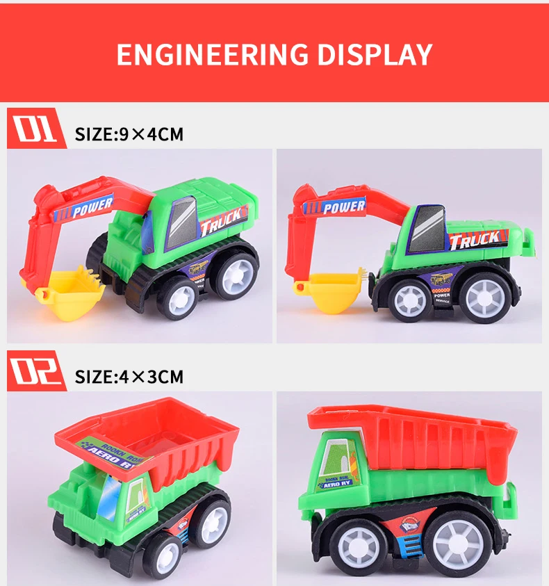 9 видов стилей мини литья под давлением пластик строительство инженерных