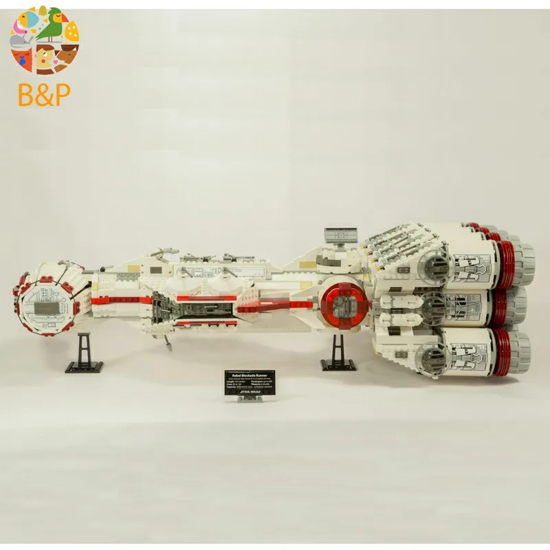 В наличии 05046 1788 шт. серии Star Wars UCS Tantive IV MOD 1001 Building Block Кирпичи игрушки для ребенка