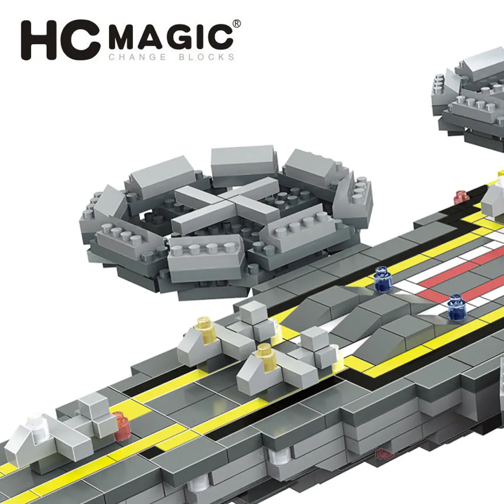 Мини конструктор HC MAGIC 1011 модель самолета космический корабль игрушки для детей