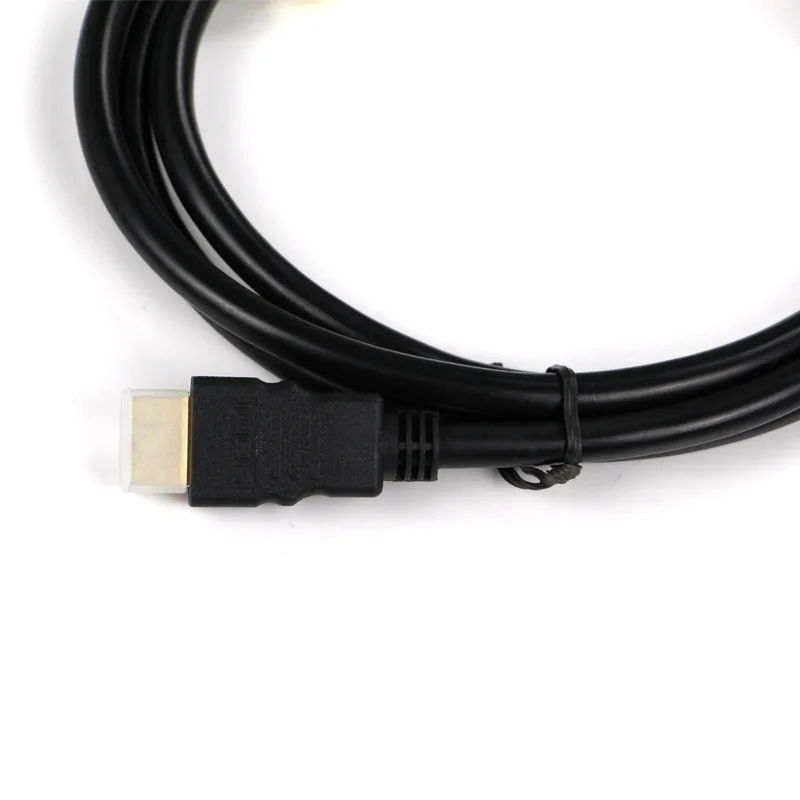 500 шт. 5 футов 1 м HDMI в 3 RCA видео AV ТВ композитный адаптер конвертер 3RCA RGB кабель для