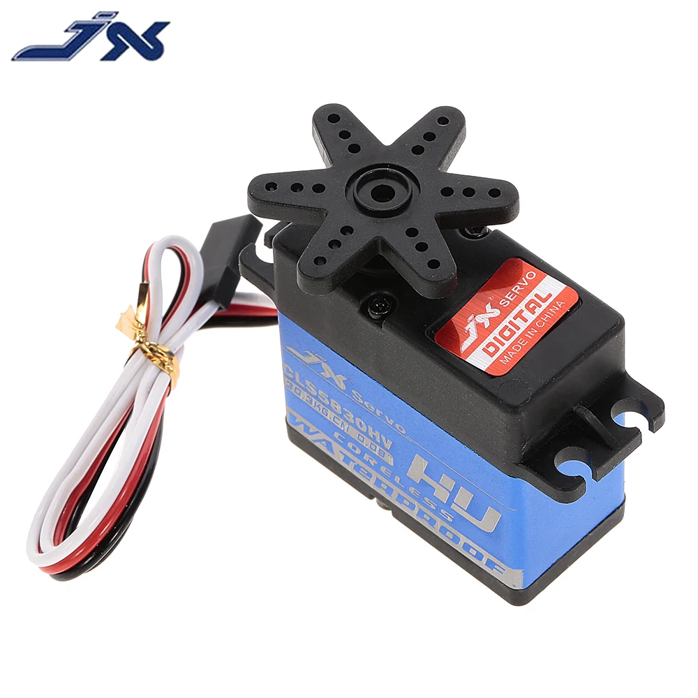 JX CLS5830HV 30 кг полный водонепроницаемый 8,4 в coreless 0,09 сек сервопривод для 1/10 RedCat HPI Baja 5B SS 1/8 RC автомобиль гусеничный багги