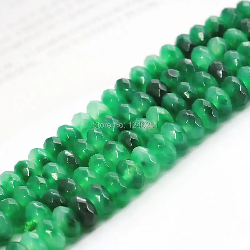 Бусины из авантюрина непрозрачные 5x8 мм счеты аксессуары граненые | Украшения и