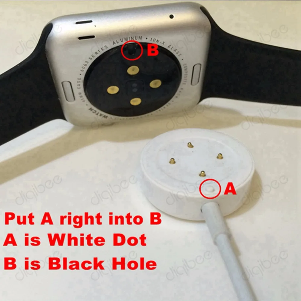 Новый IWO Смарт-часы Зарядное устройство кабель USB для зарядки MTK2502C 1:1 (Примечание: