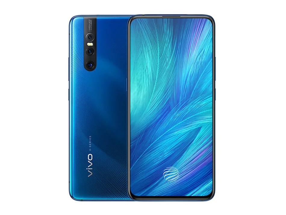 Vivo X27 мобильный телефон 6,3" 8 ГБ ОЗУ 128 ГБ/256 Гб ПЗУ Snapdragon 675/710 Android 9 4000 МП три кадра мАч смартфон