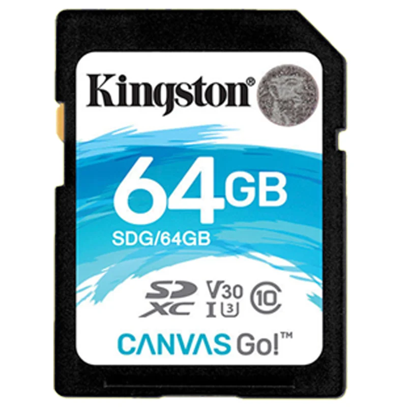 Бесплатная доставка оригинальный kingston 128 ГБ SD Card 64 карты памяти 256 Tarjeta sd Class10 U3 4 К 32