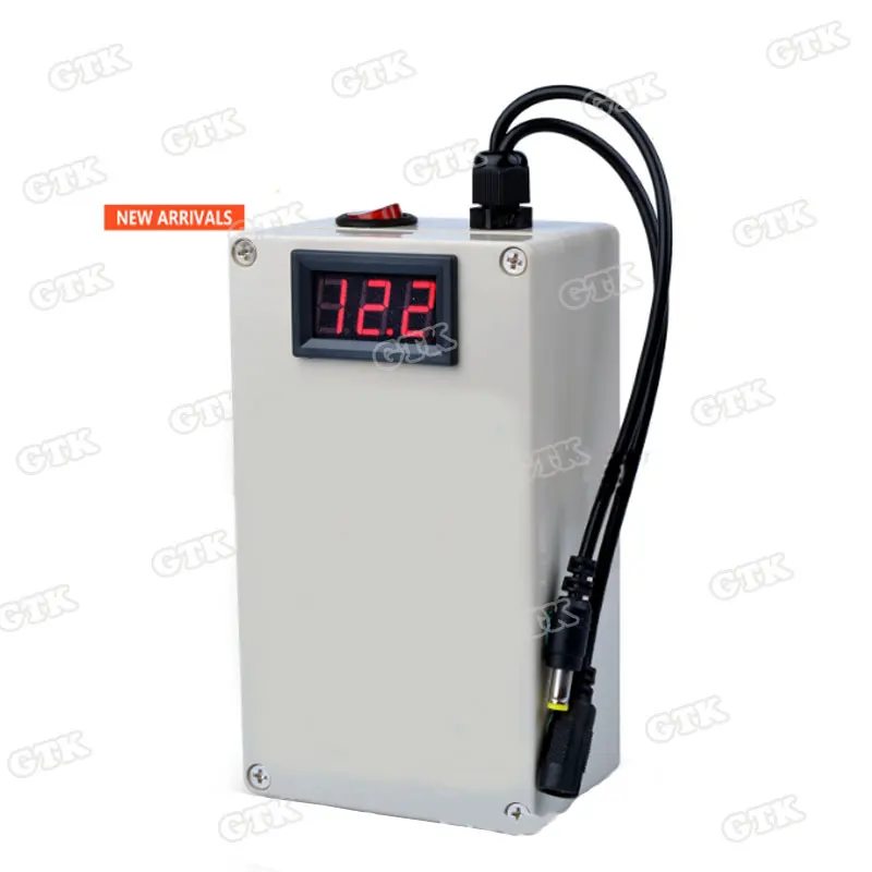 Водонепроницаемый чехол Портативный 12v 30000mAh комплект литий ионный батарей с