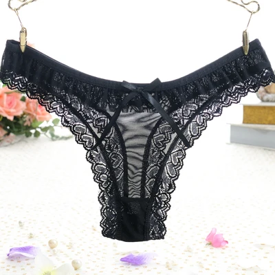 black rufflues 1504 L'bellagiovanna, женское нижнее белье для активного отдыха, стринги, сексуальные трусики, сетчатые стринги одноцветные трусы, подростковые бесшовные дерзкие, 5009n - Цвет: black rufflues 1504