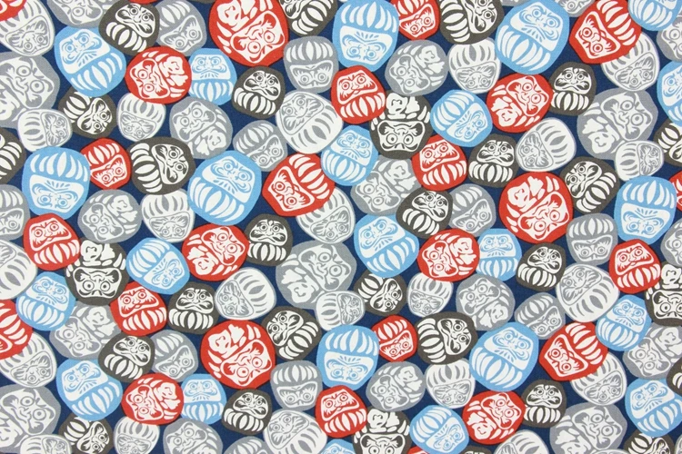 Оригинальный дизайн 3 цвета японская традиционная культура кукла Дарума буддизм