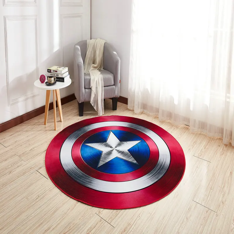 Домашний декор ковер для детской комнаты круглый 150*150 см детский игровой коврик