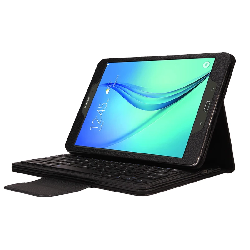 Для Samsung GALAXY Tab A 9 7 T550 T555 P550 P555 Съемная Bluetooth клавиатура Портфолио Folio PU кожаный