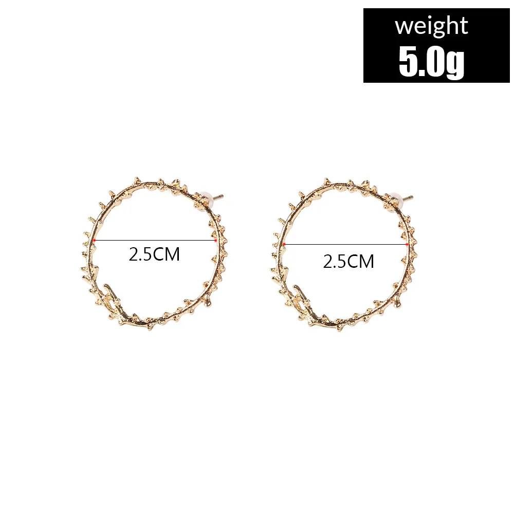 2 шт./компл. Простые Модные ветви круглый в виде геометрических фигур из цветного