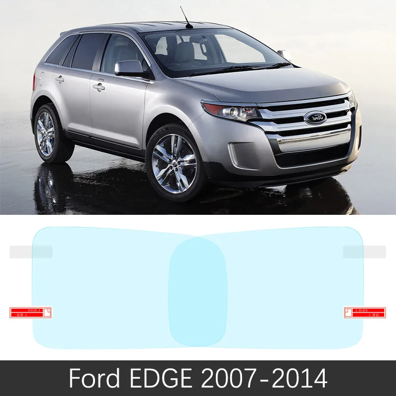 Для Ford EDGE 2007~ полное покрытие противотуманная пленка заднего вида аксессуары для зеркал Endura 2008 2009 2010 2012 207 - Название цвета: EDGE 2007-2014
