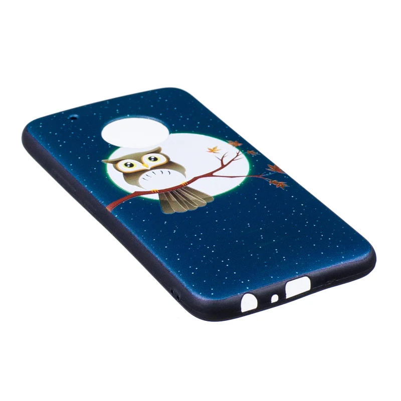 Модные мягкие силиконовые чехлы из ТПУ с 3D рисунком для Motorola MOTO G5 Plus милый чехол