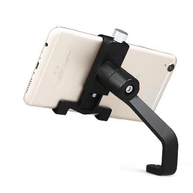 Rearview Mirror Type Универсальный держатель для телефона из алюминиевого сплава для мотоцикла, держатель для телефона с зеркалом заднего вида, держатель для телефона, gps, держатель для руля велосипеда - Цвет: Rearview Mirror Type