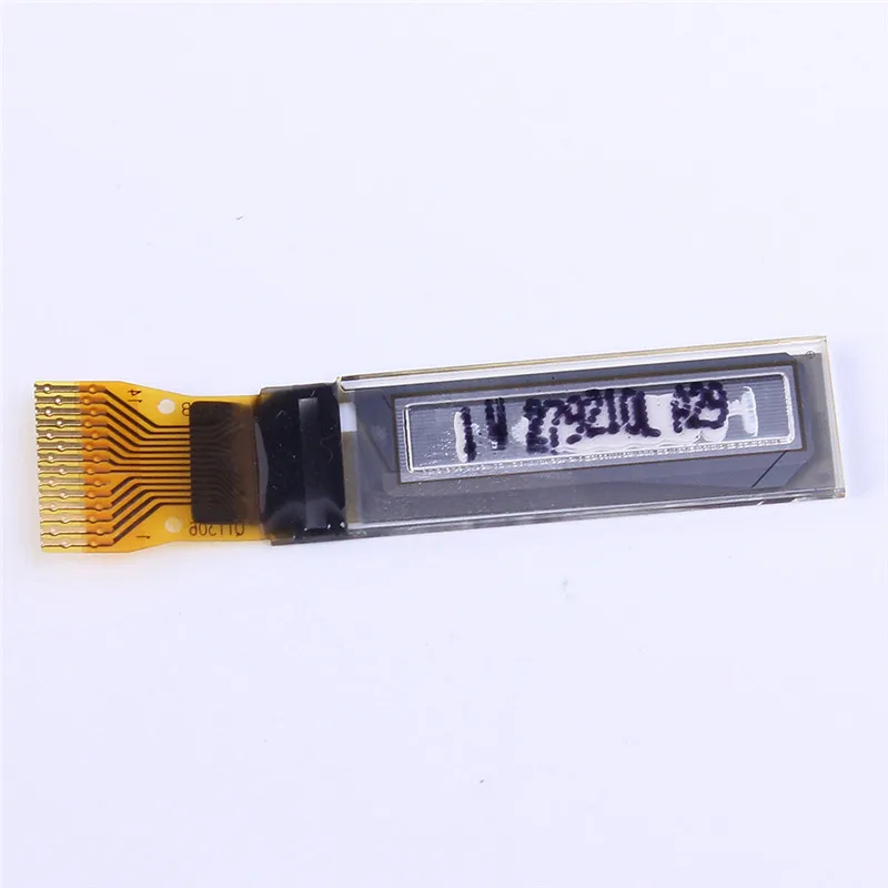 0.69 &quot0.69 дюймов белый OLED Дисплей модуль 96x16 ssd1306 IIC Интерфейс Экран доска|display