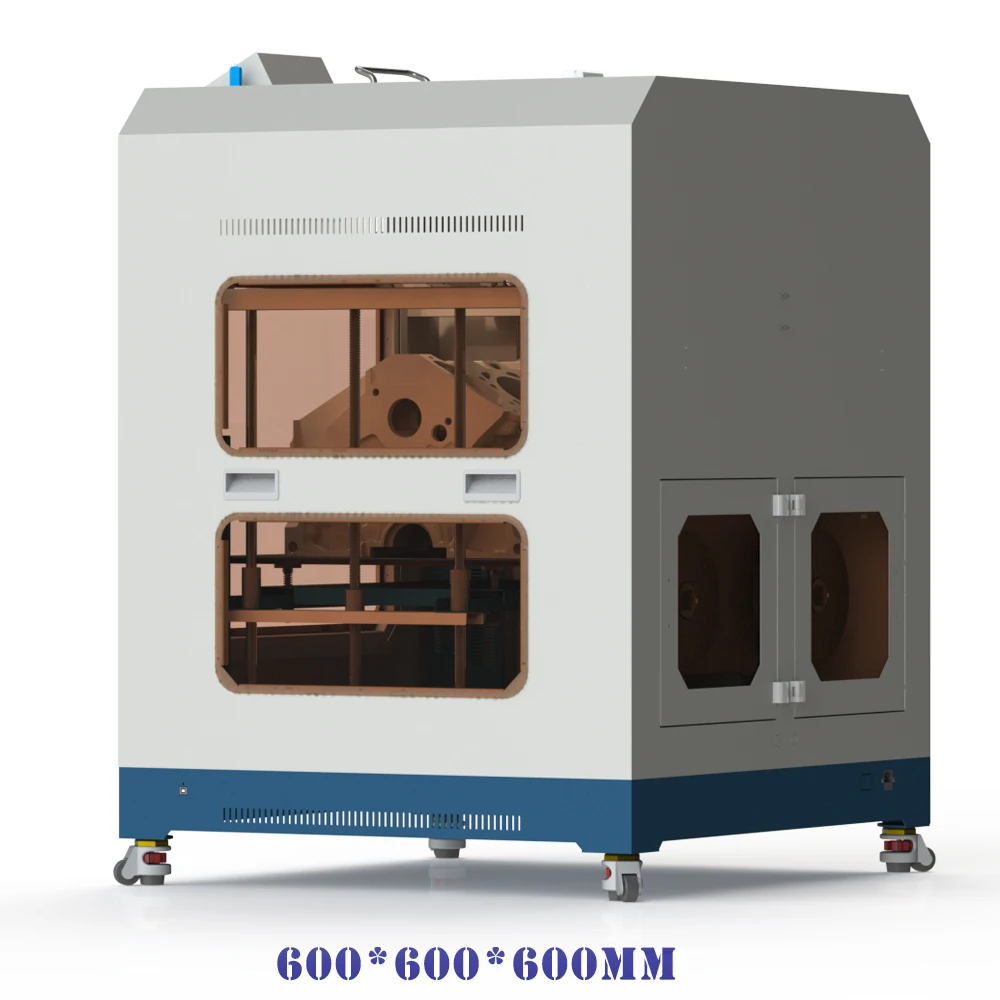 Бесплатная доставка 3D принтер CreatBot D600 PRO двойной экструдер горячая камера авто