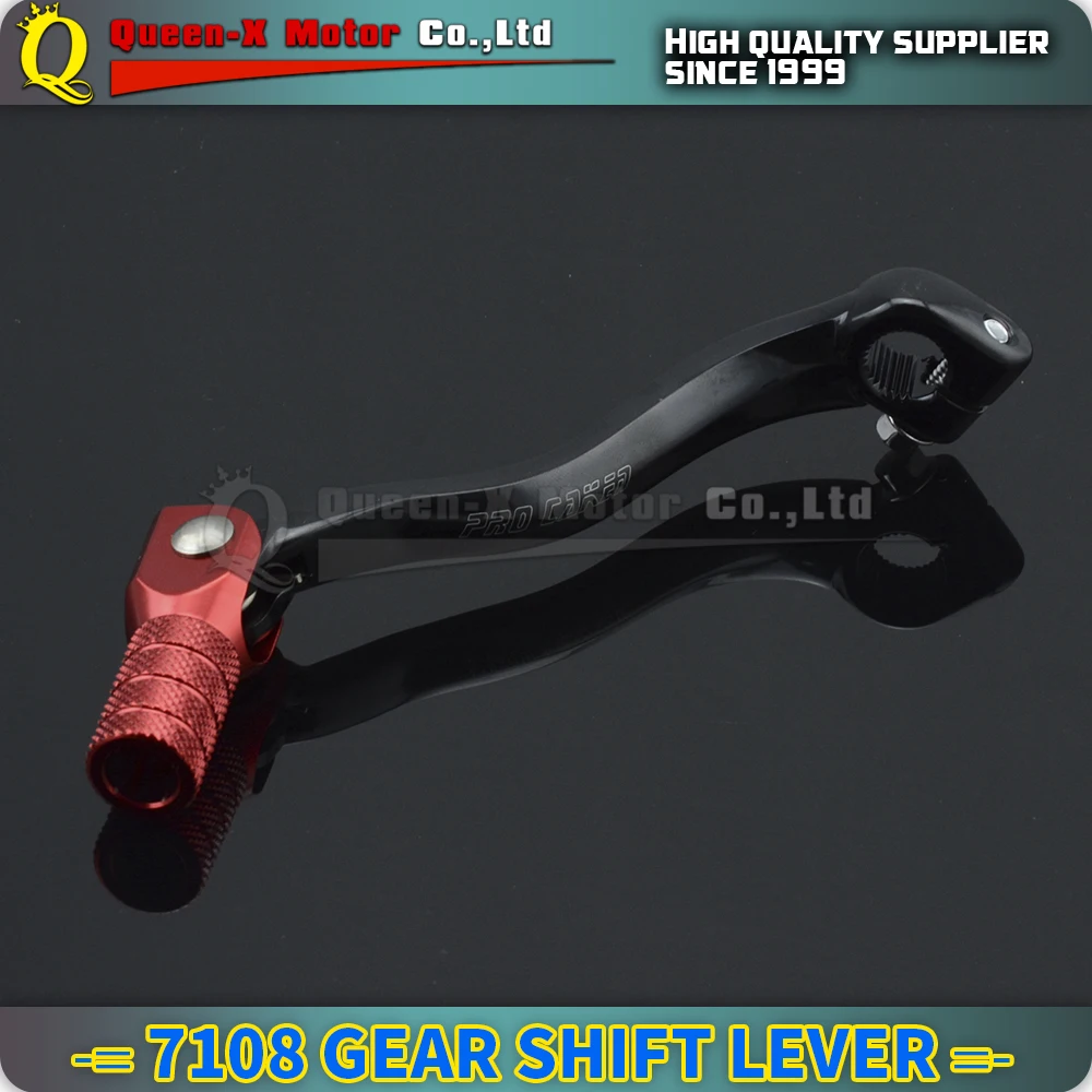 CNC рычаг переключения передач 7108 подходит для CRF 250 2004-2009 мотокросса MX Enduro Dirt bike Off