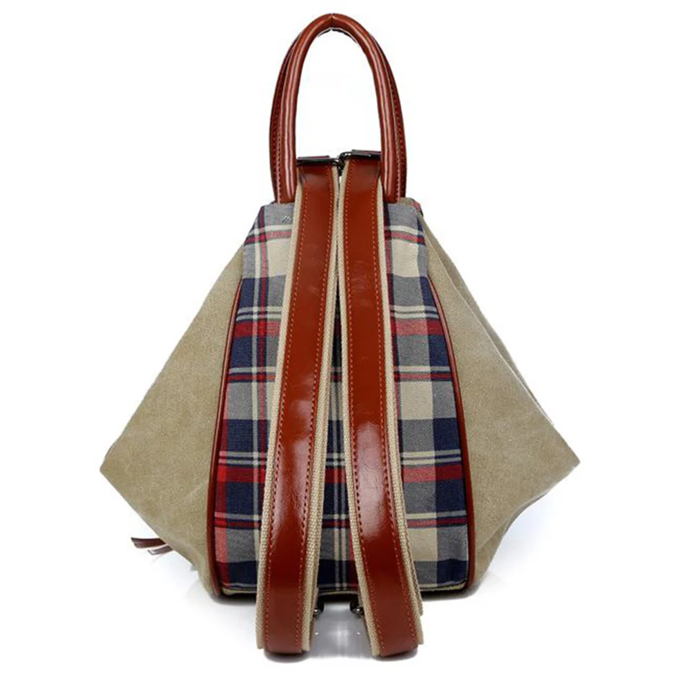 ORIS модные женские туфли сумки повседневные парусиновые плед одного плеча сумка