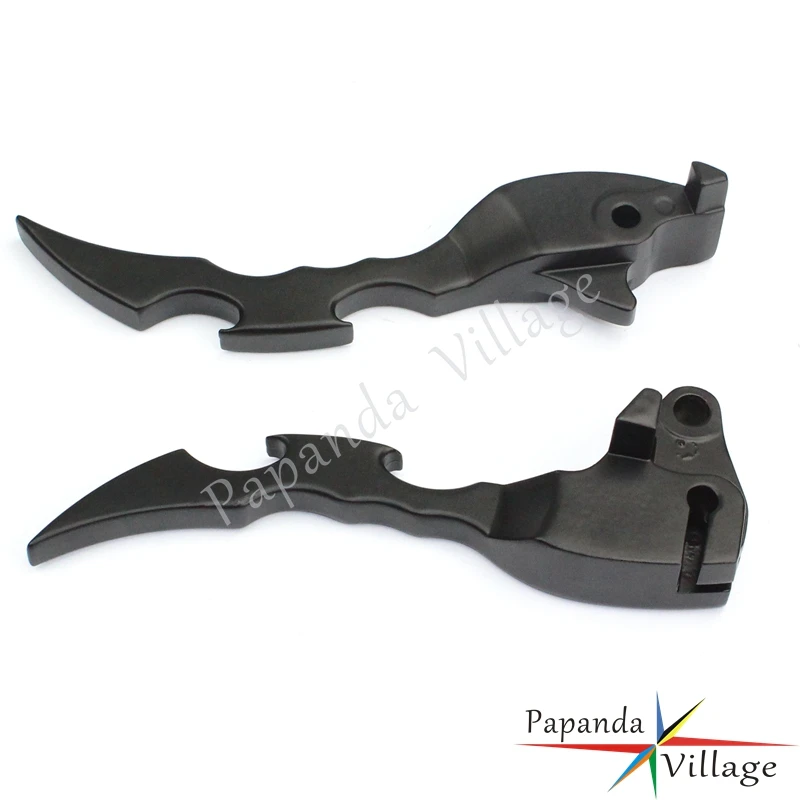 Мотоциклы Papanda рычаги тормозной муфты с черными лезвиями ручные для Suzuki выбрар