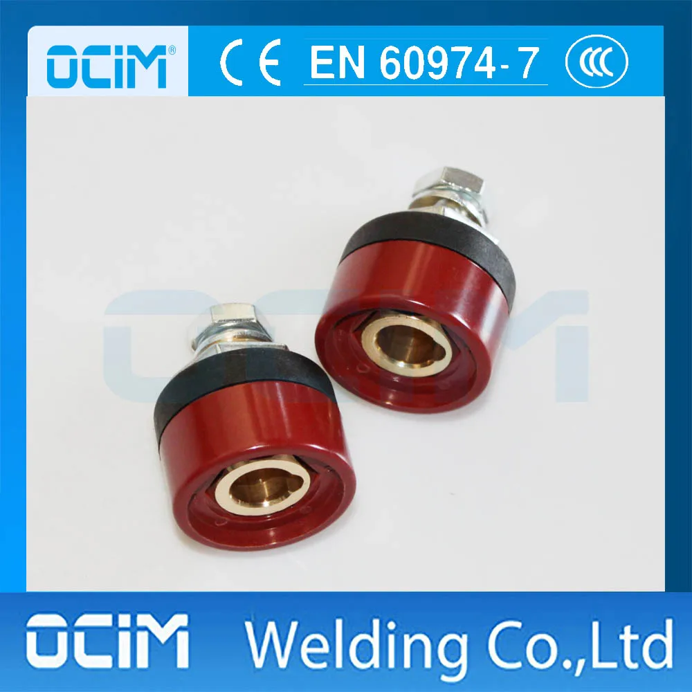 2 шт. DKZ 35 50mm2 300 400A красная сварочная панель разъем кабеля|connector cable|connector 3connector socket |
