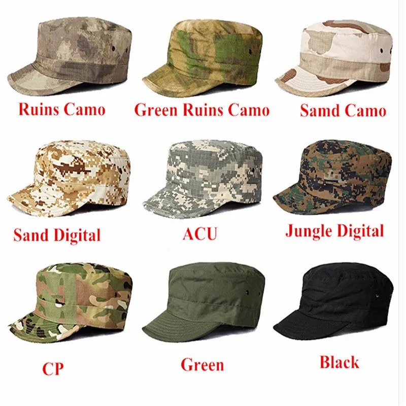 Вентиляторы армии Открытый Военная Униформа тактический бой солдат шляпа