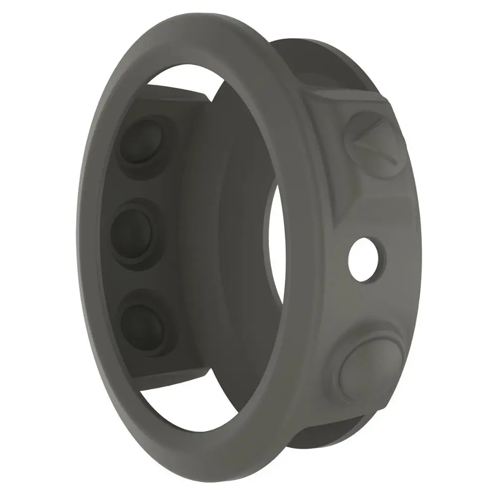 Серый Высококачественный силиконовый защитный чехол для Garmin Fenix 5S браслет Защитный Браслет для Garmin Fenix5S Plus Смарт-часы - Цвет: Серый