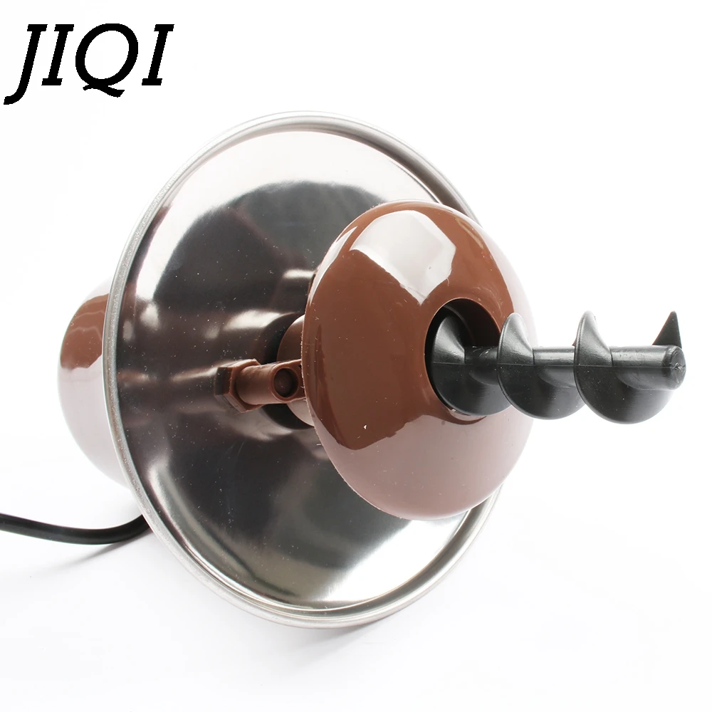 JIQI DIY 3 уровневый Шоколадный фонтан фондю мини ЧОК водопад трехслойный для детей