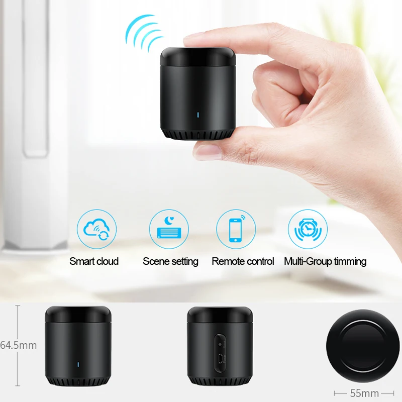 Broadlink Rm mini3 Универсальный ИК пульт дистанционного управления беспроводной умный