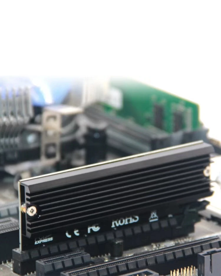 Адаптер M.2 NVME Raiser PCIE к M2 высокоскоростной совместимый светодиодный светодиодным