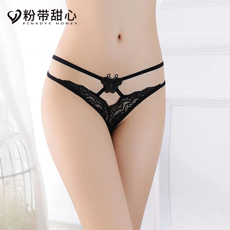 Сексуальные кружевные трусики-стринги Новинка весна-лето 2019 женское нижнее