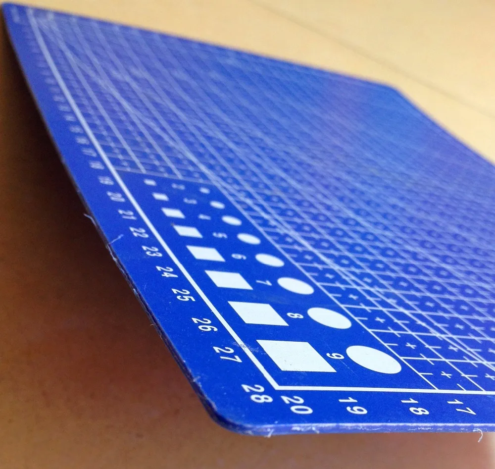 Профессиональный A4 прецизионный триммер ПВХ 30*22 см лоскутный резак база режущий