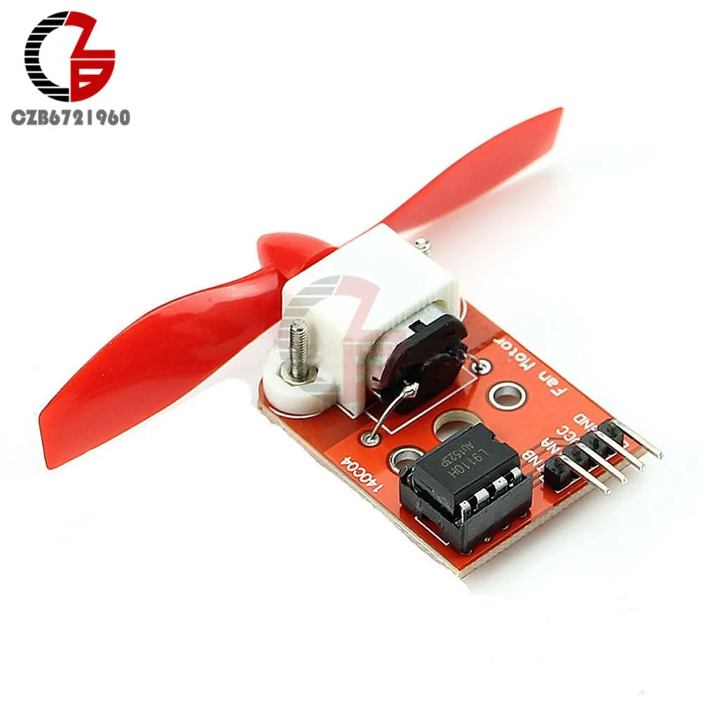 5V L9110 красный модуль двигателя вентилятора пропеллер пожарный робот для Arduino DIY|fan