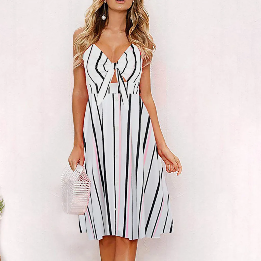 Женское кружевное пляжное сексуальное платье с v образным вырезом на пуговицах