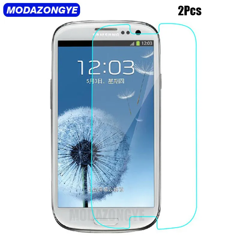 2 шт. закаленное стекло для Samsung Galaxy S3 Neo i9300 i9301 Duos i9300i|Защитные стёкла и плёнки