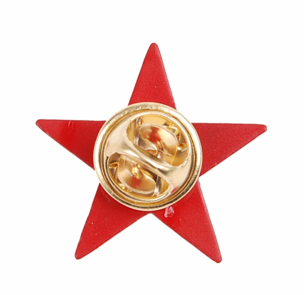 

VIETNAM WAR CHINESE ARMY PLA CAP BADGE RED STAR